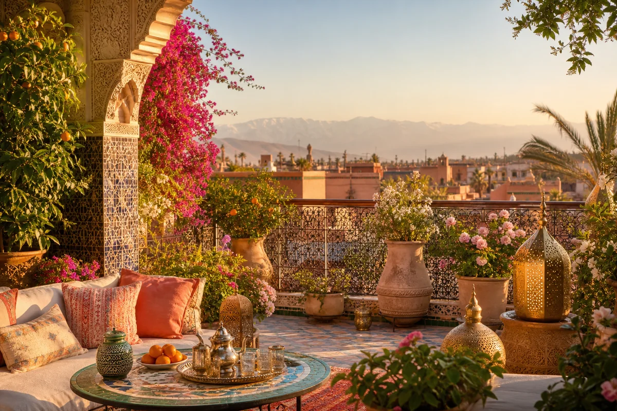 Ambiance éditoriale pour Quelle est la meilleure période pour voyager au Maroc ?