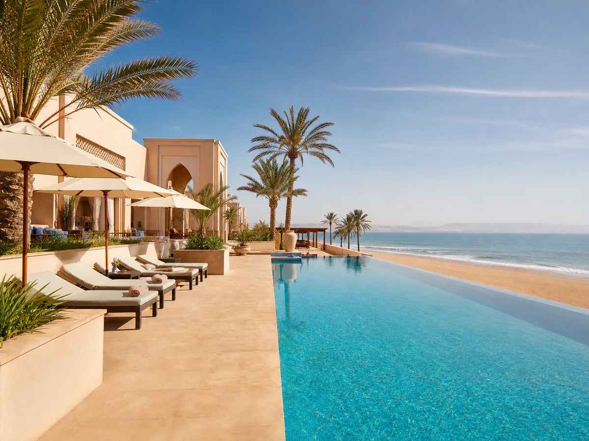 Ambiance éditoriale pour Resorts balnéaires à Agadir