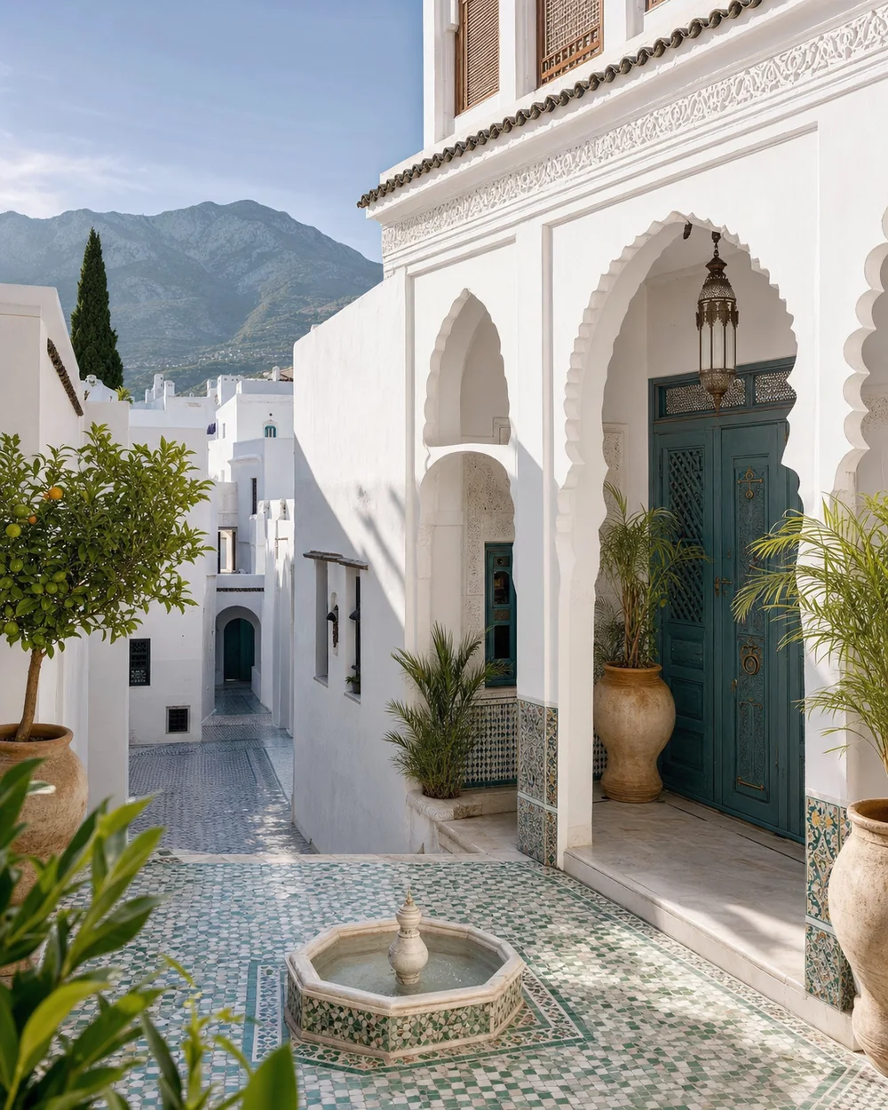 Ambiance de voyage à Tétouan